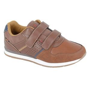 R21 Mens Synthetic Nubuck Sneakers / Brown